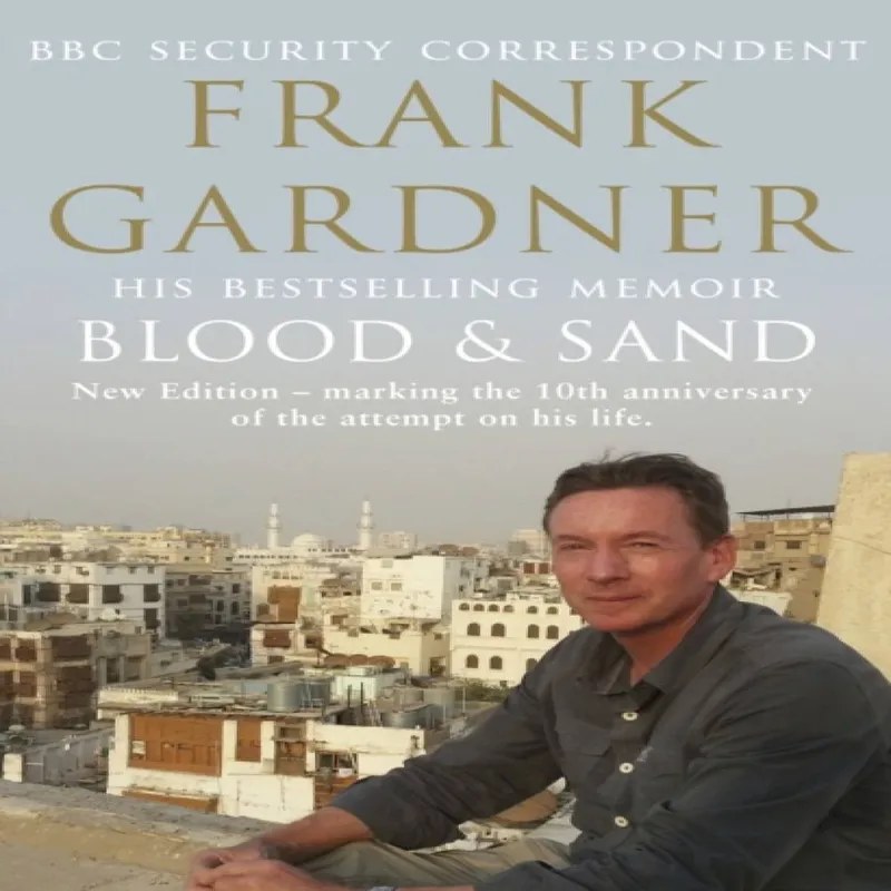 Frank Gardner Blood & Sand Paperback Book Multicolor