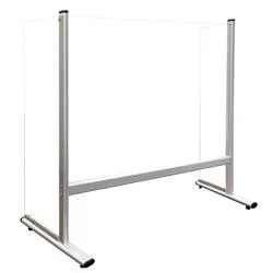 Franken Counter and Desk Protection Screen with side panels 100 x 65cm