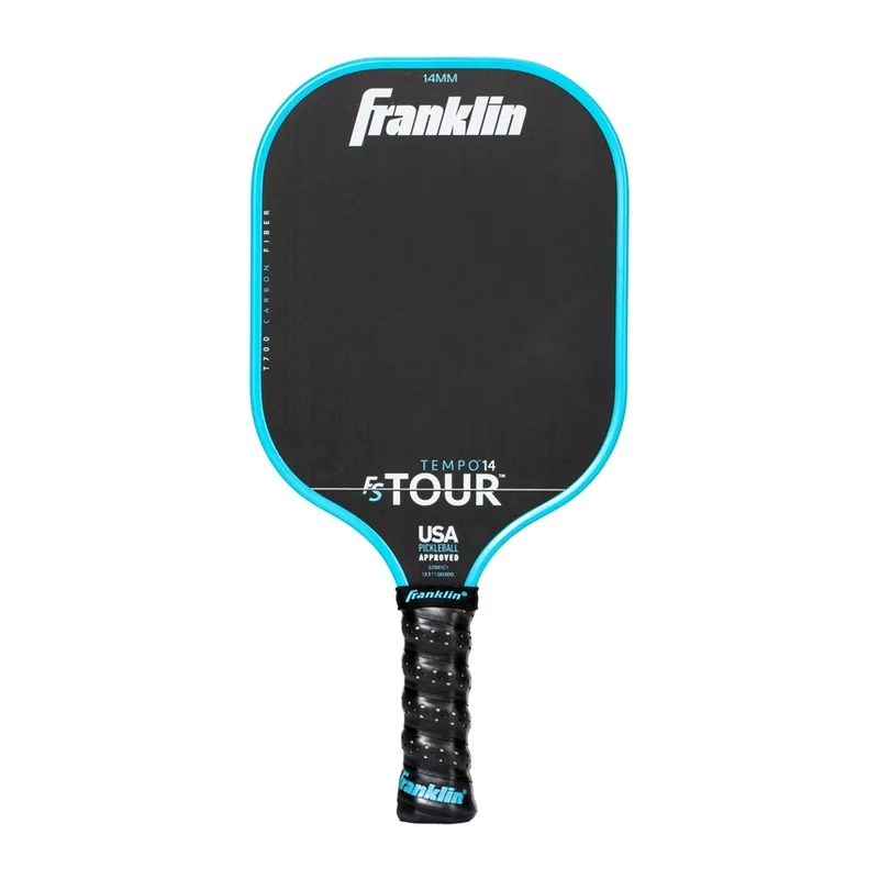 Franklin FS Tour Tempo Pickleball Paddle Blue 14 mm