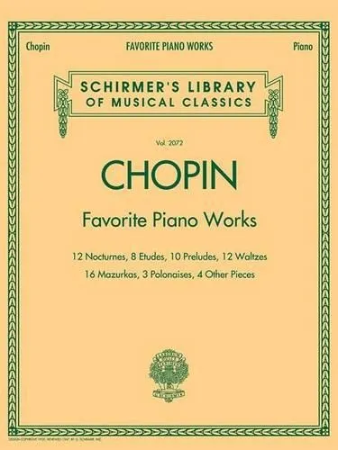 Frederic Chopin Favorite Piano Works