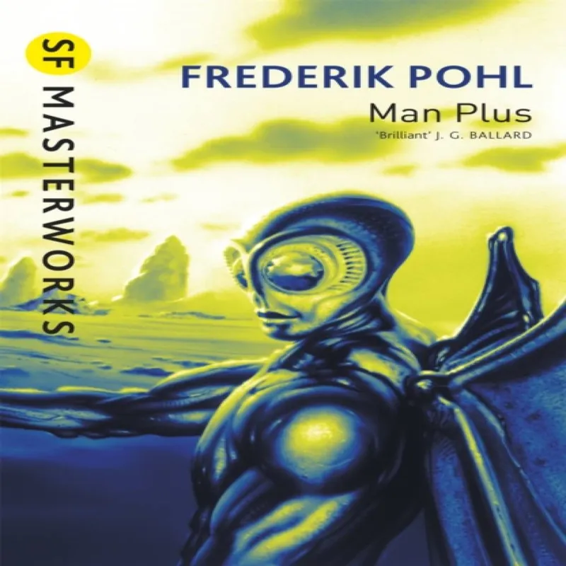 Frederik Pohl Man Plus Paperback Book Multicolor