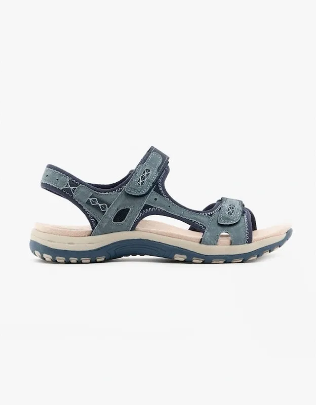 Freespirit Women's Free Spirit Frisco Womens Hiking & Trail Sandals Navy - Blue - Size: UK 4