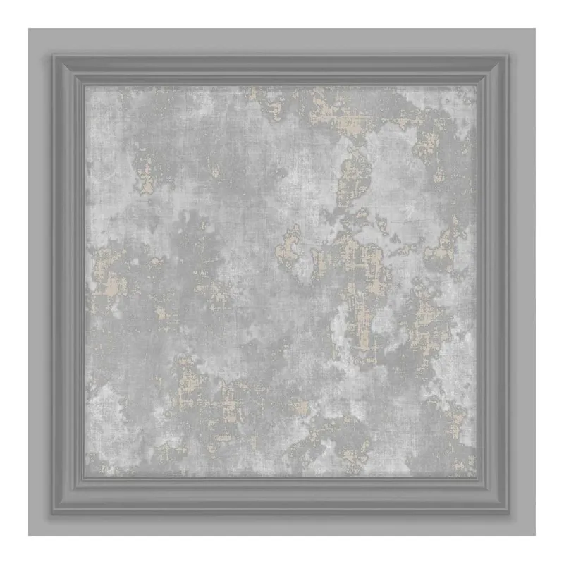 Fresco Urban Texture Grey Panel Wallpaper Size: 10000mm x 520mm Grey