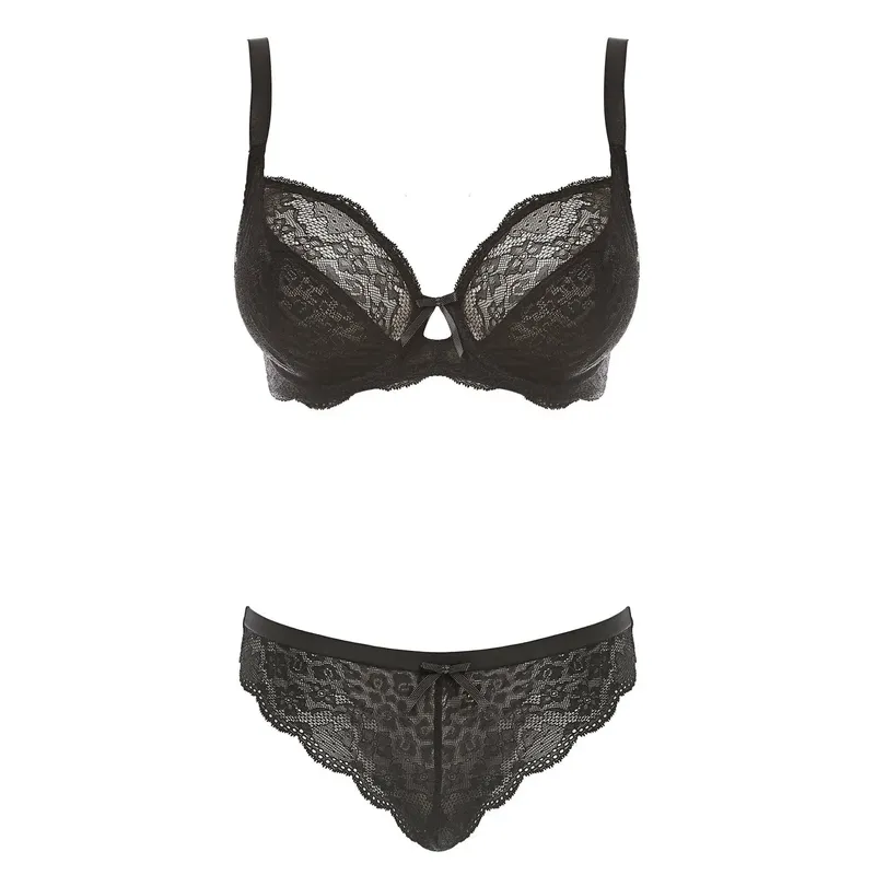 Freya Women's Fancies Plunge Bra in Black Size: 28D Black 28D