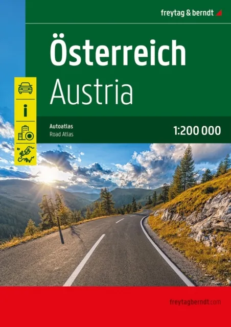 Freytag-Berndt Austria, Road Atlas 1:200.000