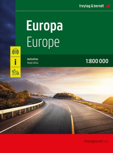 Freytag-Berndt Europe Road Atlas 1:800.000