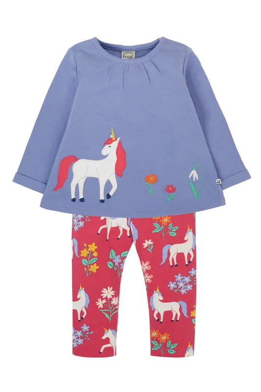 Frugi Kids 100% Organic Cotton Ottlie Outfit