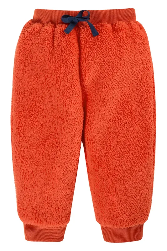 Frugi Kids 100% Recycled Polyester Ted Fleece Pull Ups