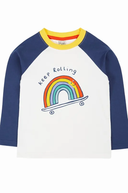 Frugi Kids Eden Raglan Top
