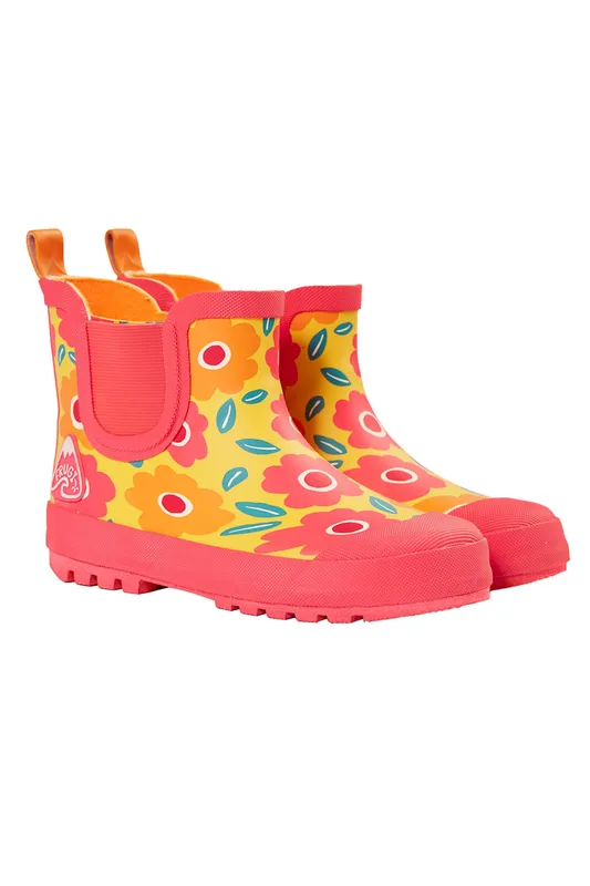 Frugi Kids Rain Or Shine Short Welly Boots