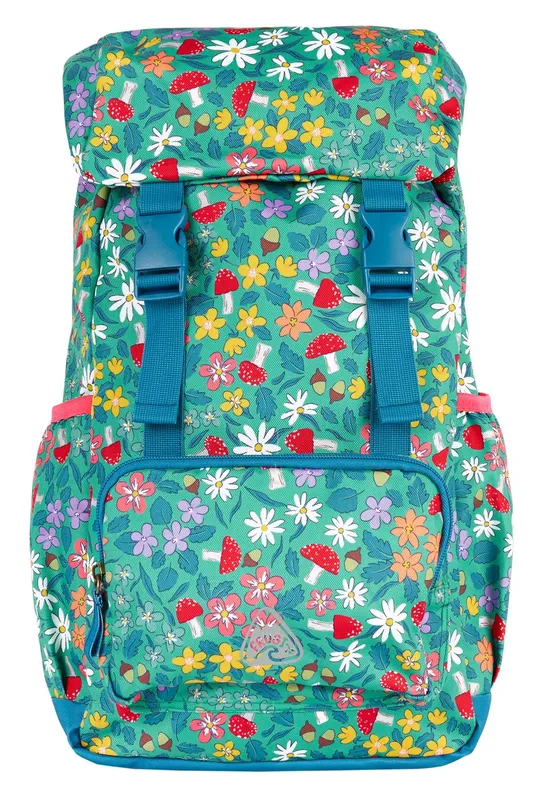 Frugi Women's Trail Blazing Backpack in Green Green One Size