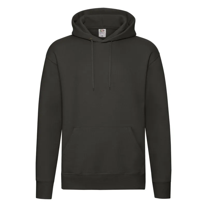 Fruit of the Loom Men's Premium Hoodie in Charcoal Size: 3XL Charcoal 3XL