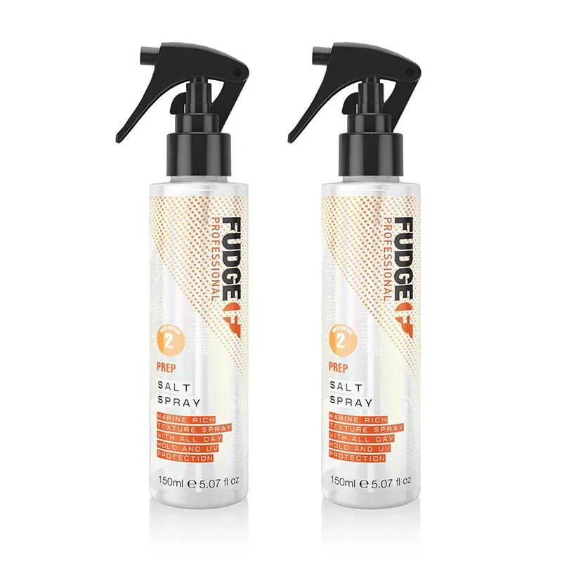 Fudge Texturising Salt Spray with UV Protection 150ml Double
