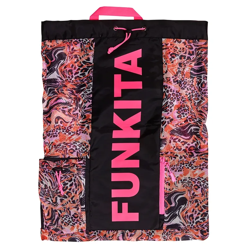 Funkita Gear Up Mesh Backpack Tipsy Tiger One Size unisex
