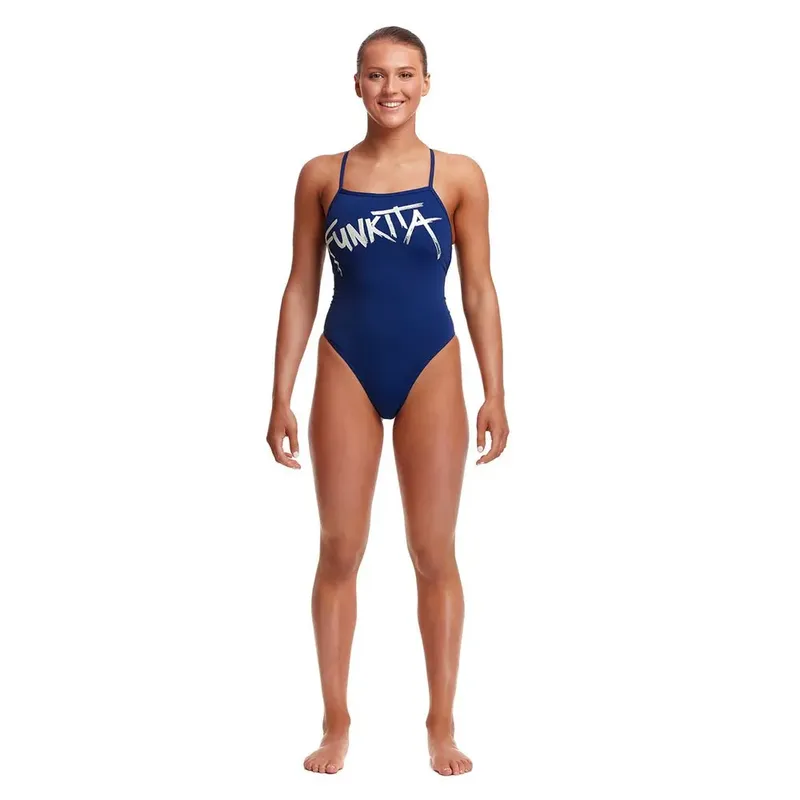 Funkita Strapped In Swimsuit ZincD Aus 10 Women