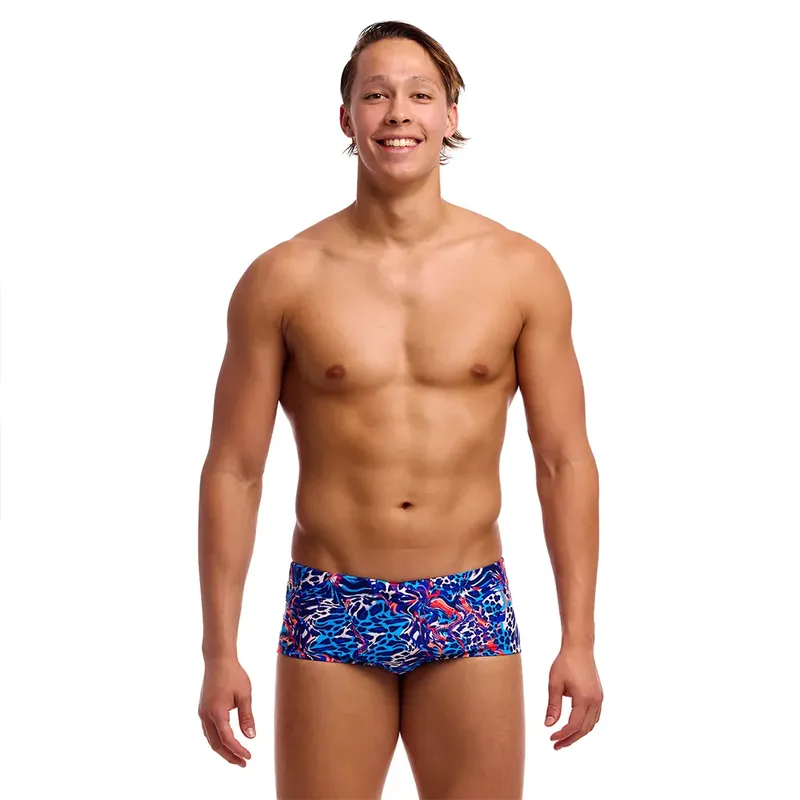 Funky Trunks Classic Trunks Swimming Boxer Mad Cat 2XL Men