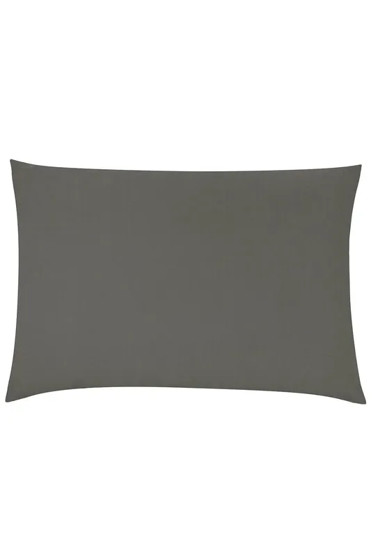 Furn Contra Soft Velvet Contrast Coloured Reverse Cushion in Grey Size: 40 cm x 60 cm Grey 40 cm x 60 cm