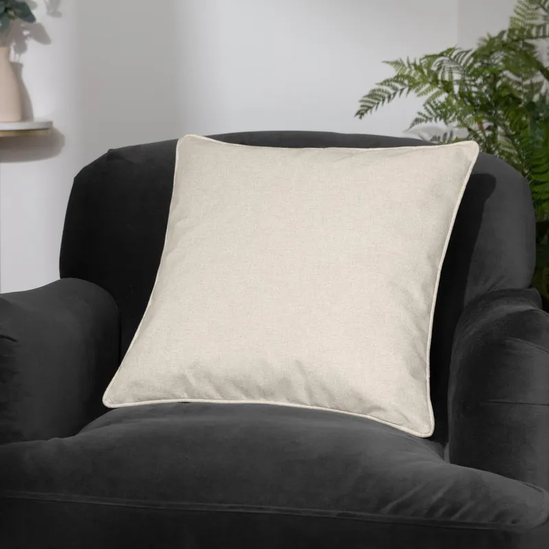 Furn Dawn Reversible Cushion in Off-White Size: 45 cm x 45 cm Off-White 45 cm x 45 cm