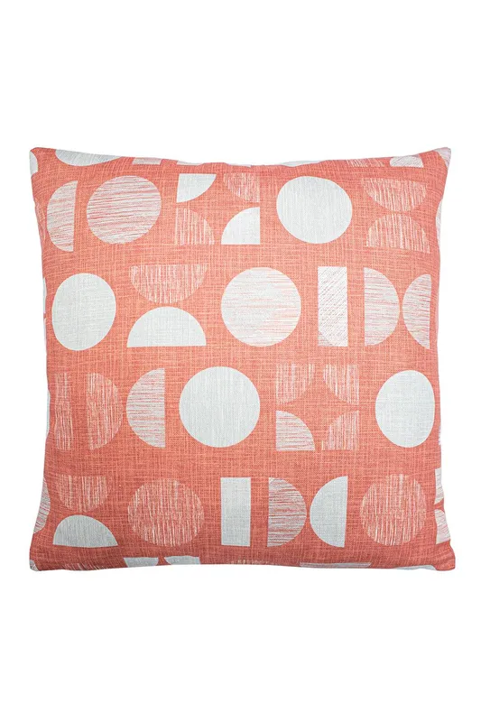 Furn Unisex Malmo Scandi Geometric Cushion in Pink Size: 43cm x 43cm Pink female