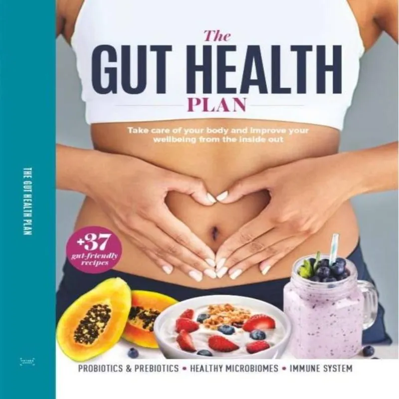 Future Publishing Gut Health Plan Hardback Book Multicolor