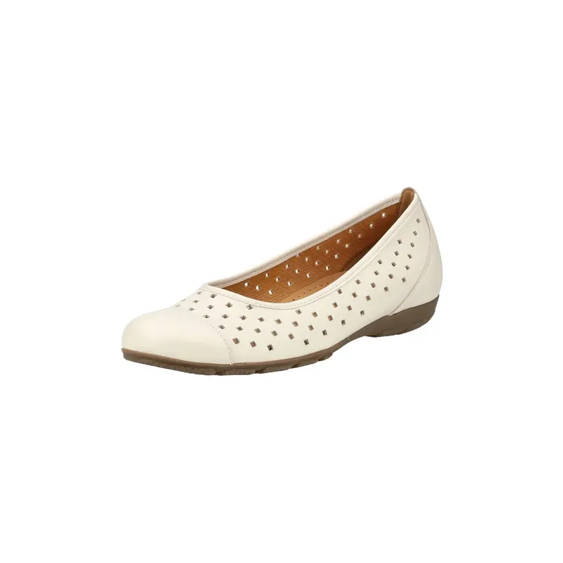 Ballet flats woman Gabor Fashion Blanc 37