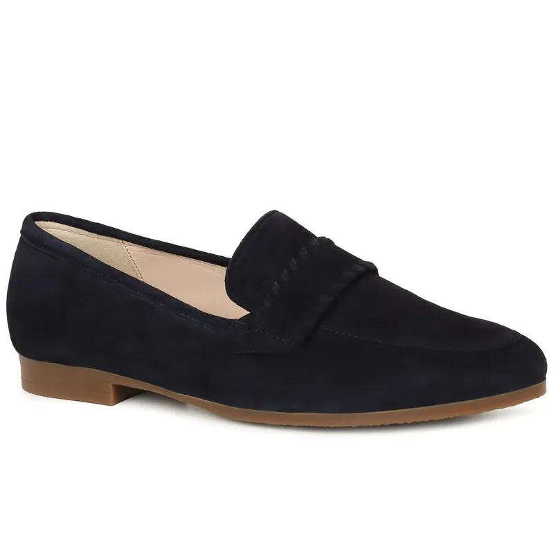 Gabor Women's Calm Womens Loafers - Black - Size: 4.5