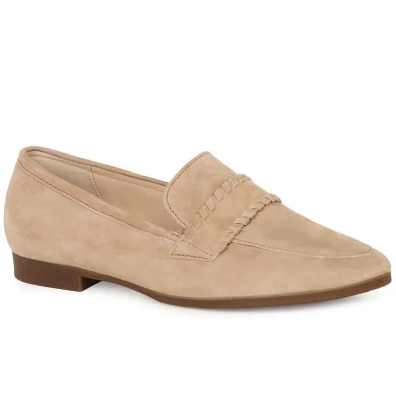 Gabor Women's Calm Womens Loafers - Tan - Size: 5.5