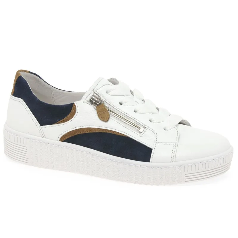 Gabor Women's Wemo Womens Trainers - White - Size: 8