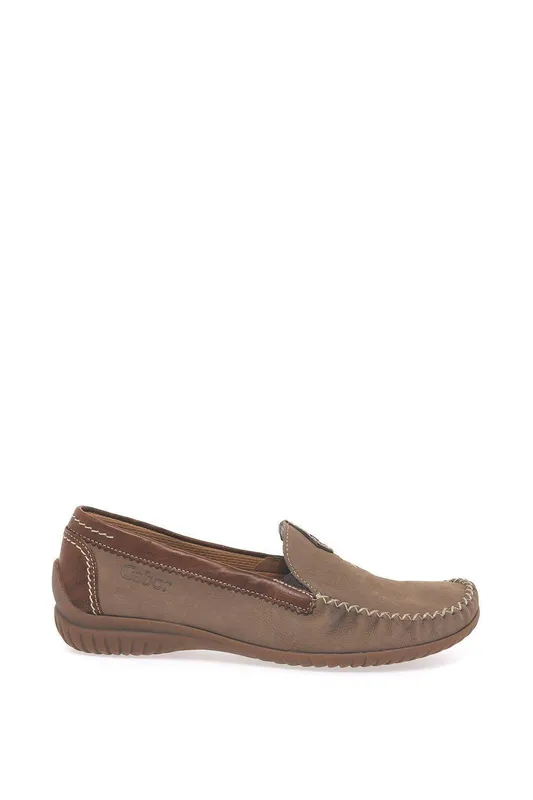 Gabor Women's 'California' Moccasins in Brown Size: 4 Brown