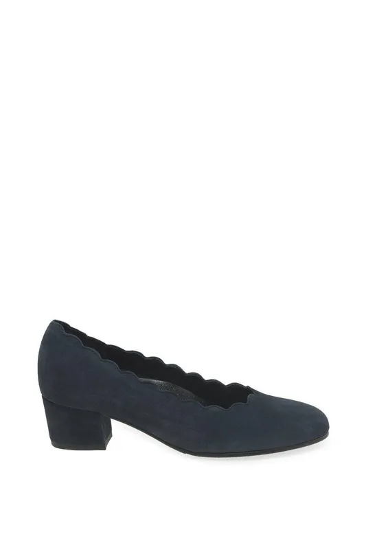 Gabor Women's Gigi Womens Court Shoes - Black - Size: 5.5