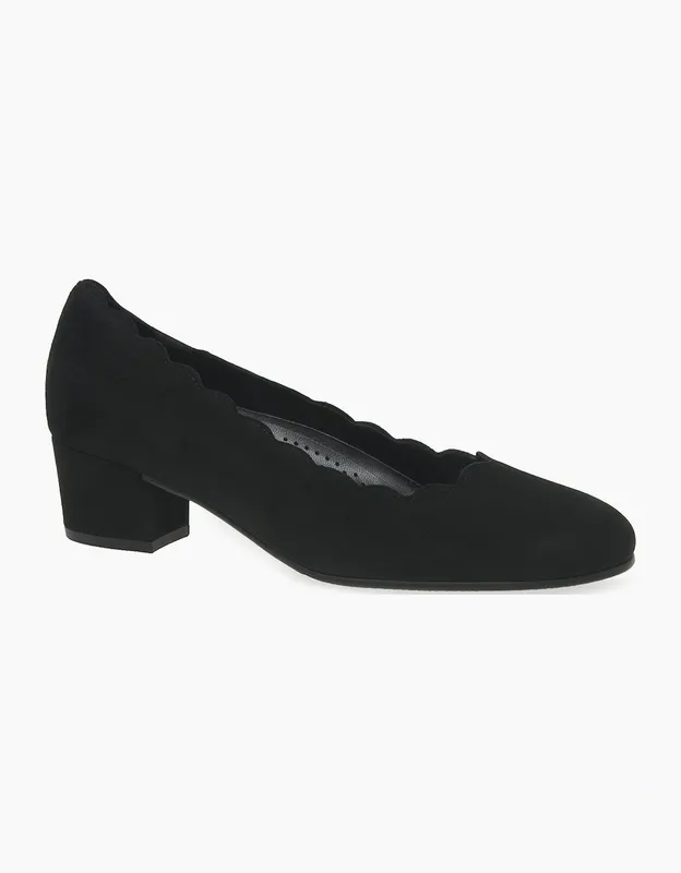 Gabor Women's Gigi Womens Court Shoes - Black - Size: 4