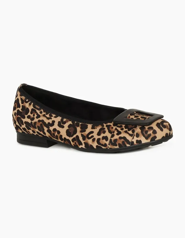 Gabor Women's Paige Womens Ballet Pumps - Brown - Size: 5.5