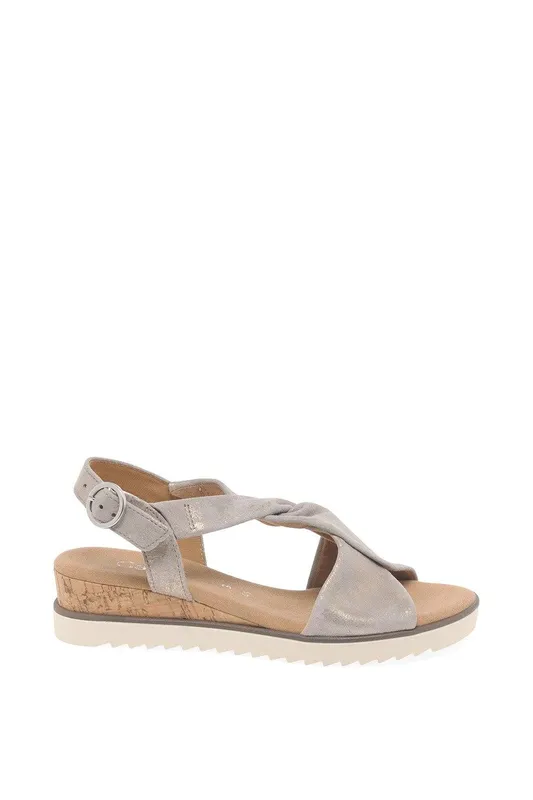 Gabor Women's Rich Womens Sandals - Tan - Size: 5.5