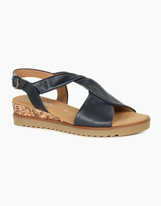 Gabor Women's Rich Womens Sandals - Black - Size: 6