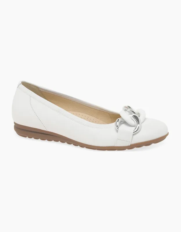 Gabor Women's Sabia Women's Shoes - White - Size: 5