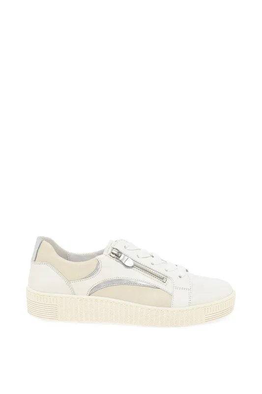 Gabor Women's Wemo Womens Trainers - White - Size: 7