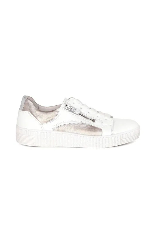 Gabor Women's Wemo Womens Trainers - White - Size: 6