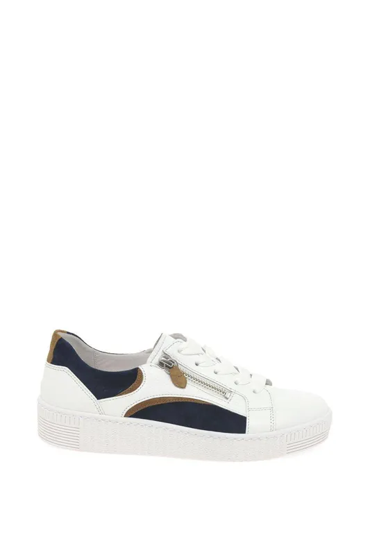Gabor Women's Wemo Womens Trainers - White - Size: 7