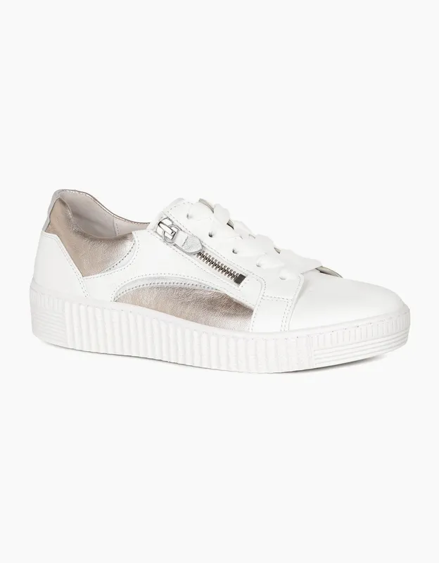 Gabor Women's Wemo Womens Trainers - White - Size: 2.5