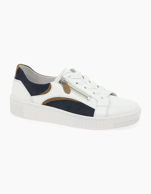 Gabor Women's Wemo Womens Trainers - White - Size: 5.5