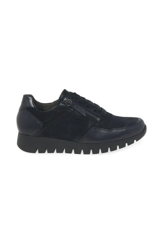 Gabor Women's Willet Womens Trainers - Black - Size: 8