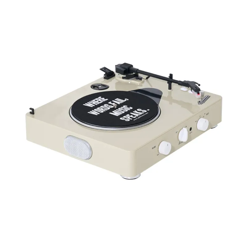 Gadhouse Brad Mkii Record Player with Bluetooth Ivory