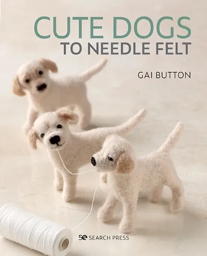 Gai Button Cute Dogs to Needle Felt