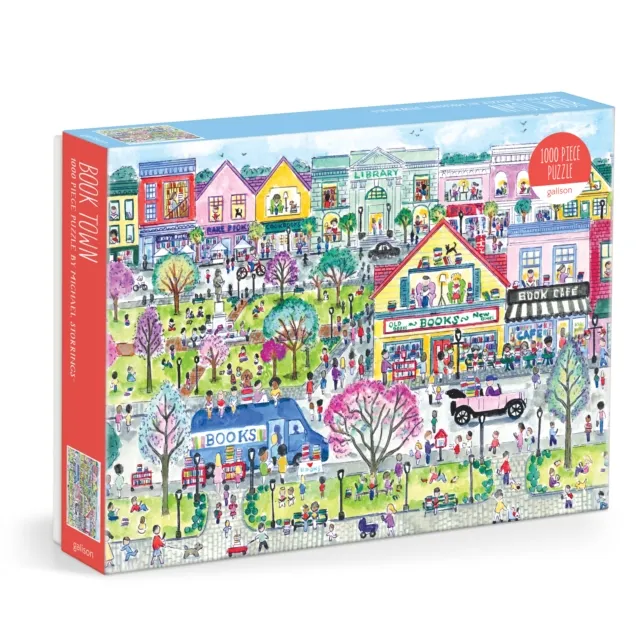 Galison Michael Storrings Book Townscape 1000 Piece Puzzle