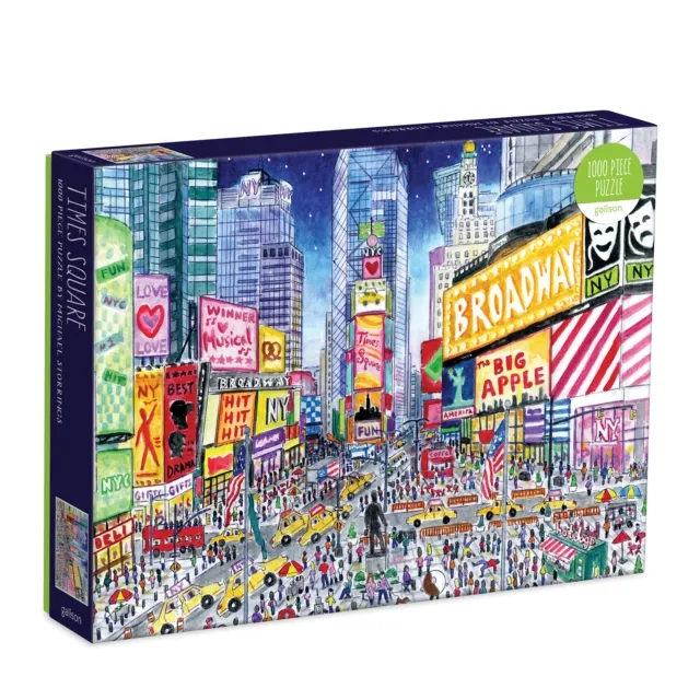 Galison Michael Storrings Times Square 1000 Piece Puzzle
