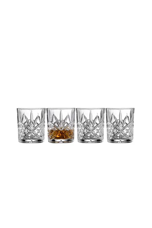 Galway Crystal Unisex Inisheer' D.O. F Set of Four in Clear Clear female