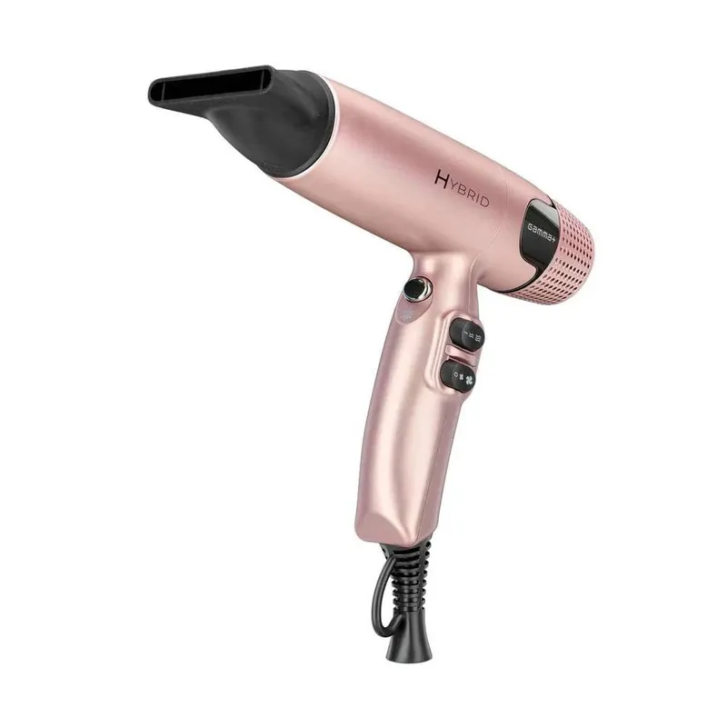 Gamma+ Hybrid Hairdryer - Rose Gold Rose Gold