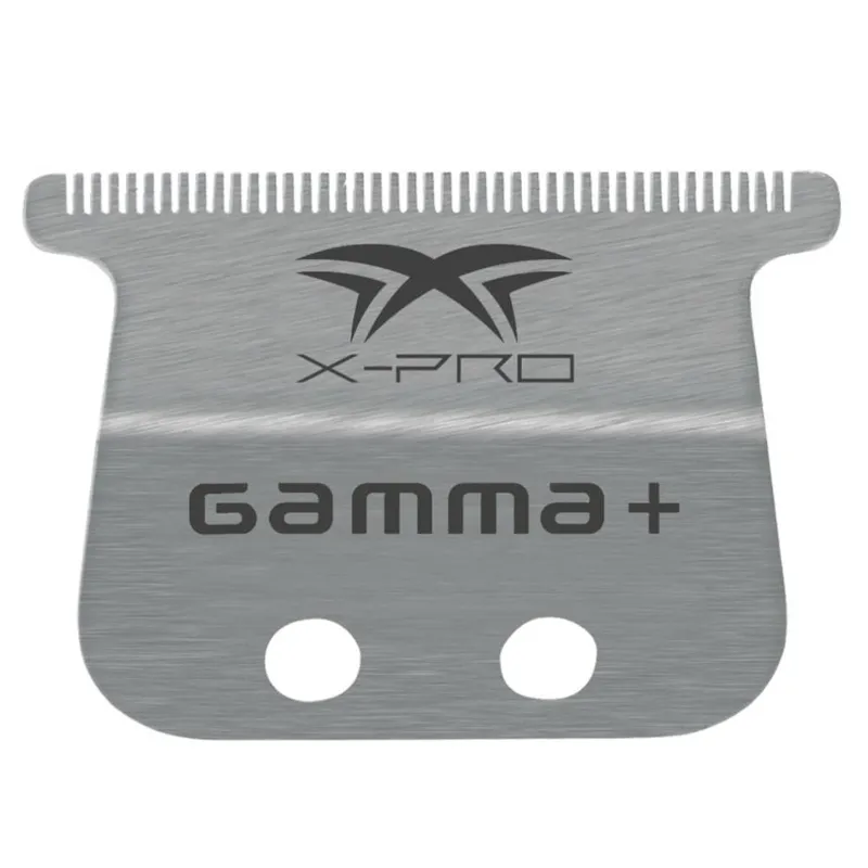 Gamma+ Unisex X-Pro Wide Stainless Steel Fixed Blade for Trimmer in Metallics Metallics One Size female
