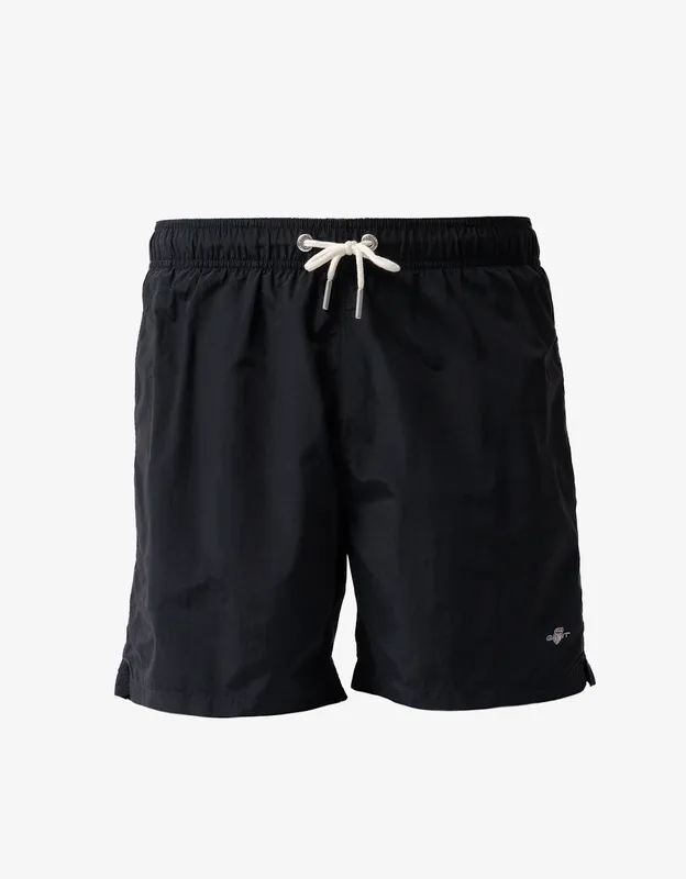 Men's Gant Mens Swim Shorts - 5 Black - Size: 35/34/32