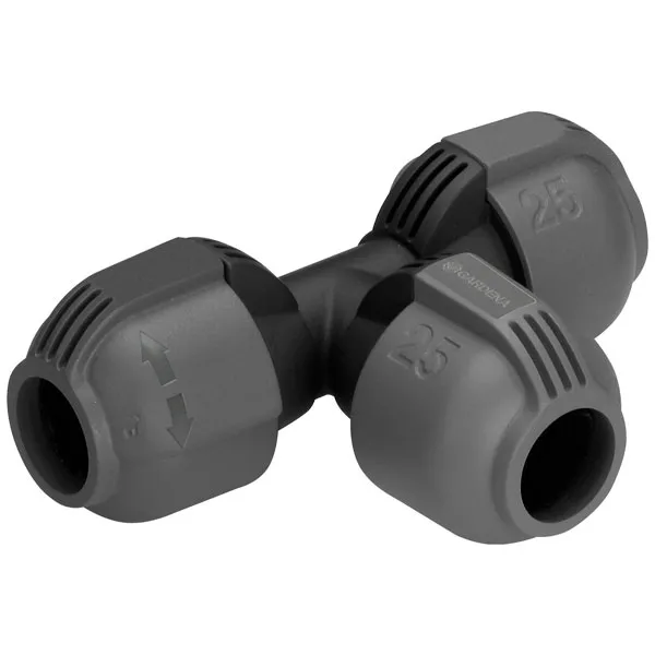 Gardena 02787-20 Sprinkler System T-Piece 3/4" Self-Sealing Quick ...
